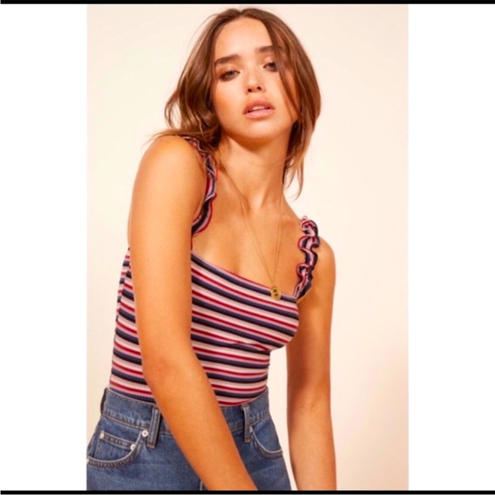 Reformation Hampton Bodysuit Large